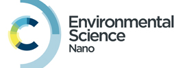 Royal Society of Chemistry - Environmental Science: Nano